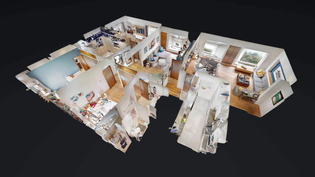 Vista de Casa de muñecas Matterport